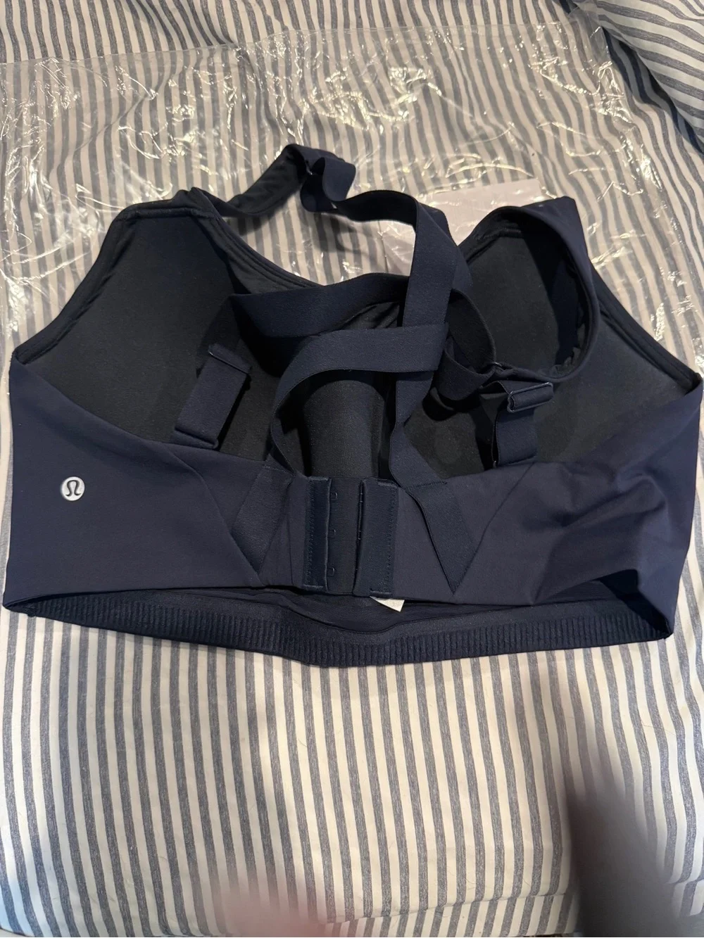 lululemon athletica Navy Crisscross Sports Bra